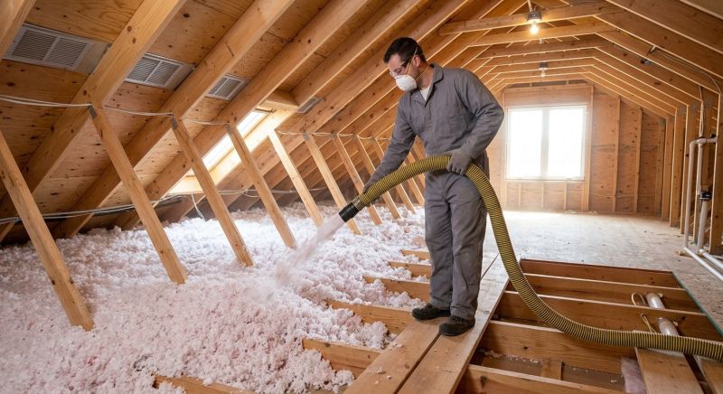 Cellulose Insulation Blowing in Killeen, TX